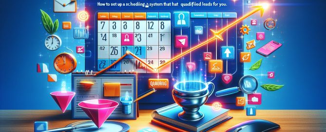 "Cómo configurar un sistema de agendamiento que califique leads por ti." (Enfoque: Calendly/TidyCal + CRM).